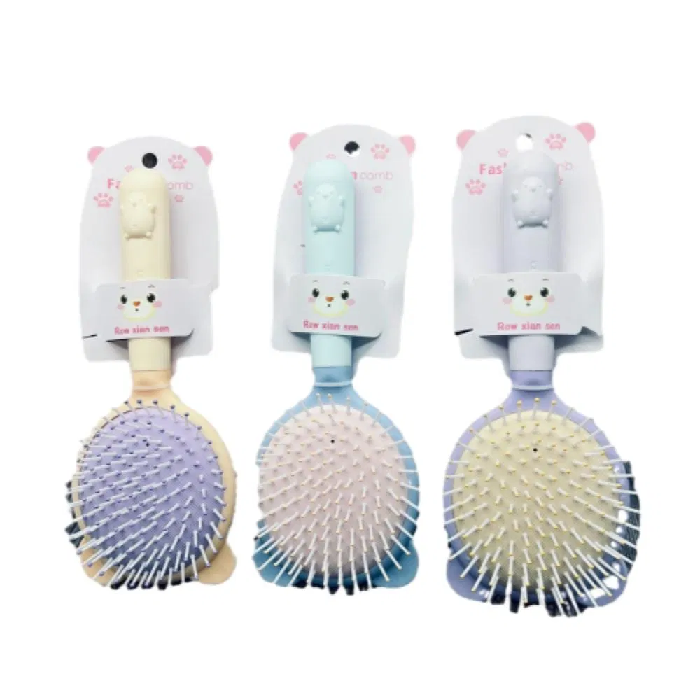 Cepillo de Masaje con Aire para Alivio del Cuero Cabelludo, Herramientas de Estilo para Cabello Rizado de Grado de Salón