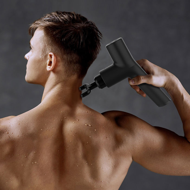 Masajeador portátil caliente y frío con logo personalizado para atletas, masajeador muscular fuerte y caliente