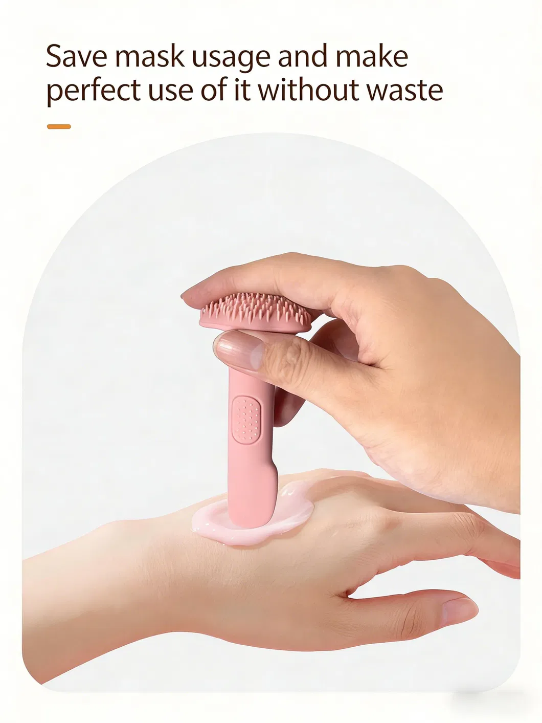 Cepillo de lavado facial de silicona suave con ventosa, limpieza profunda, exfoliación, cepillo de masaje para baño y cuero cabelludo