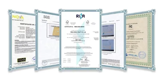 Certificaciones del producto de madera