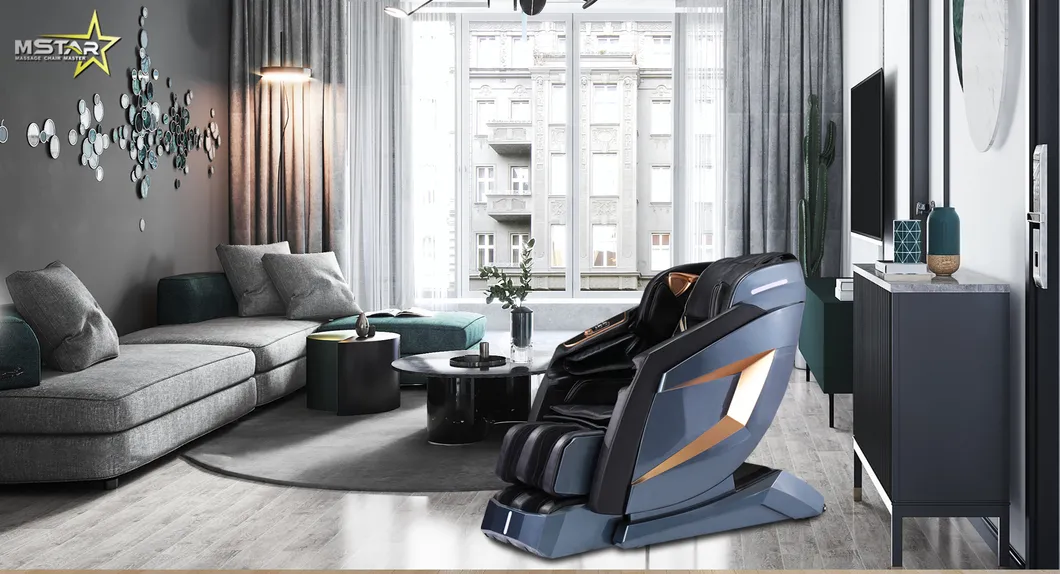 Sillón de masaje eléctrico de cuerpo completo, máquina de masaje para el cuerpo