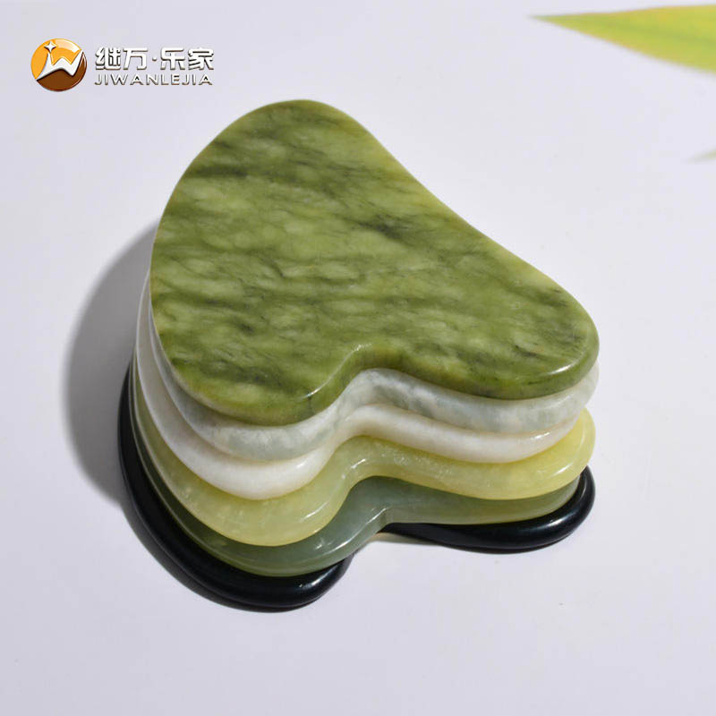 Jiwan Lejia Venta Caliente 1PC Regalo Promocional Personalizado Herramienta de Belleza Mini Rodillo de Jade Colorido para Masaje de Cuerpo Guasha Herramienta de Masaje de Mano Gua Sha