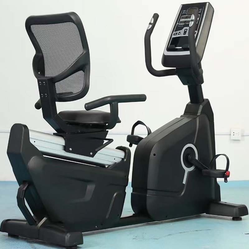 Recumbent Exercise Bike with Backrest for Home &amp; Commercial Use