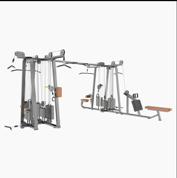 Wholesale Jungle Multi Functional Commercial Gym Equipment Pin Loaded Machine 8 Multi Station