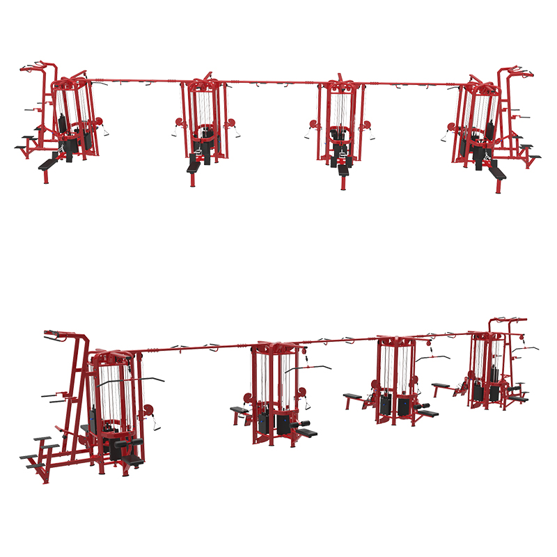 Powerful All-in-One Multi Function 16 Station Multi-Jungle for Gym Strength Training