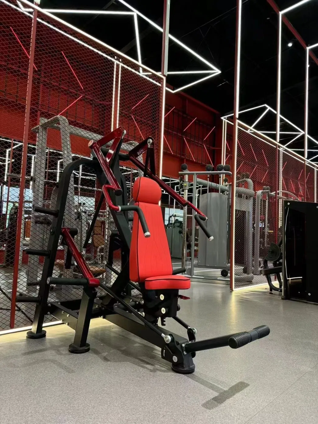 Mnd Commercial Panata Strength Training Gym Equipment Plate Loaded Strength Training Super Vertical Chest Press Machines