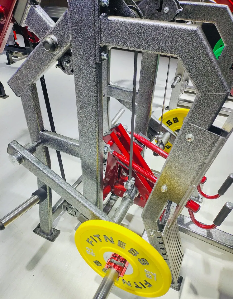 New Design New Gym Equipment Plate Loaded Commercial Strength Training Lat Pulldown &amp; Long Row Superset Machine for Training Back