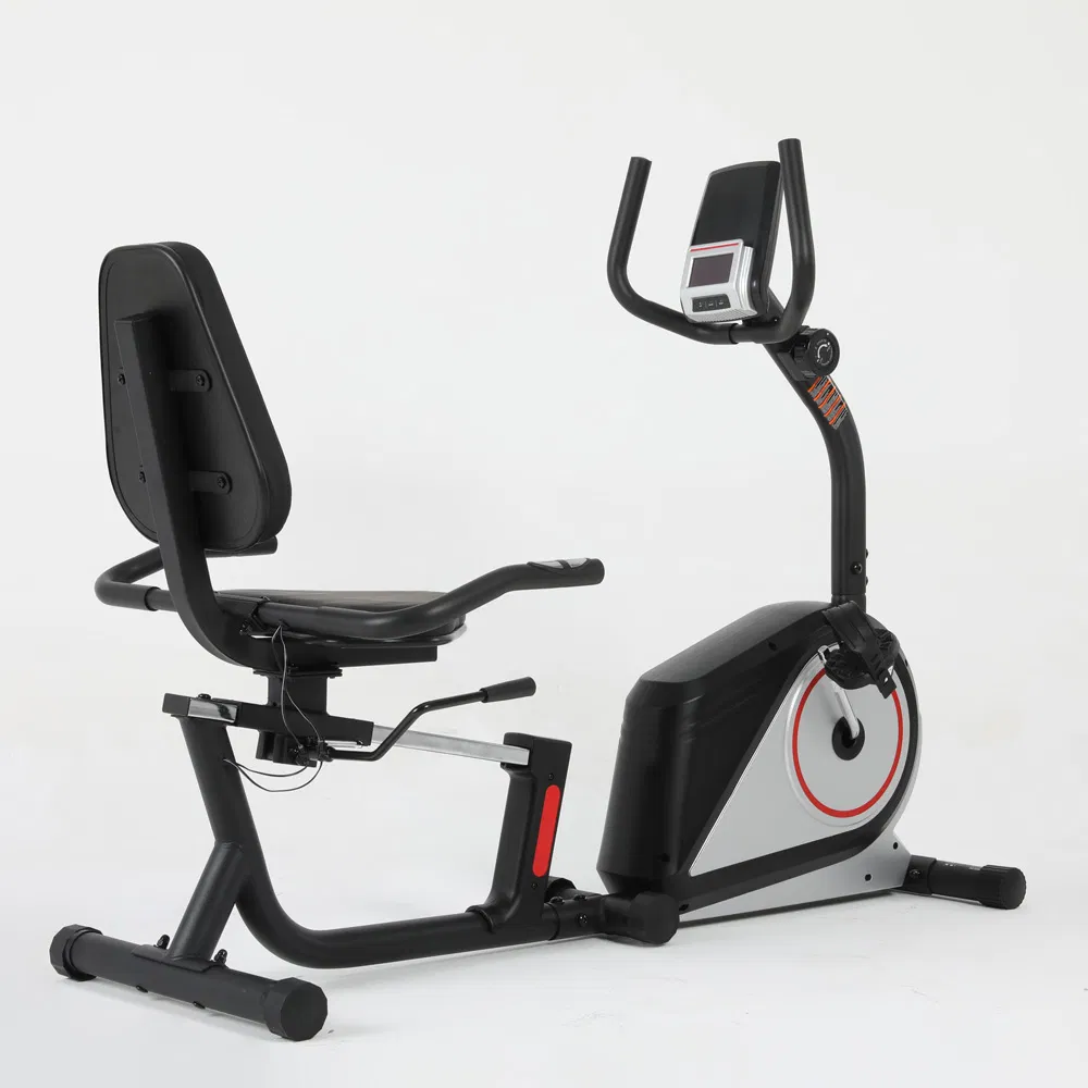 Exercise Bike Magnetic Control Horizontal Exercise Bicycle OEM Recumbent Bike