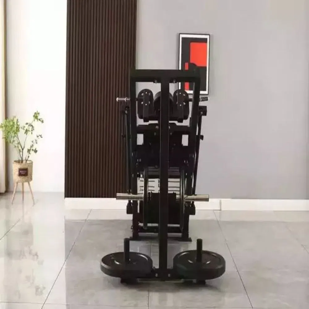 45 Degree Plate Loaded Leg Press Hack Squat Pedal Machine for Legs Hip Strength Power Training