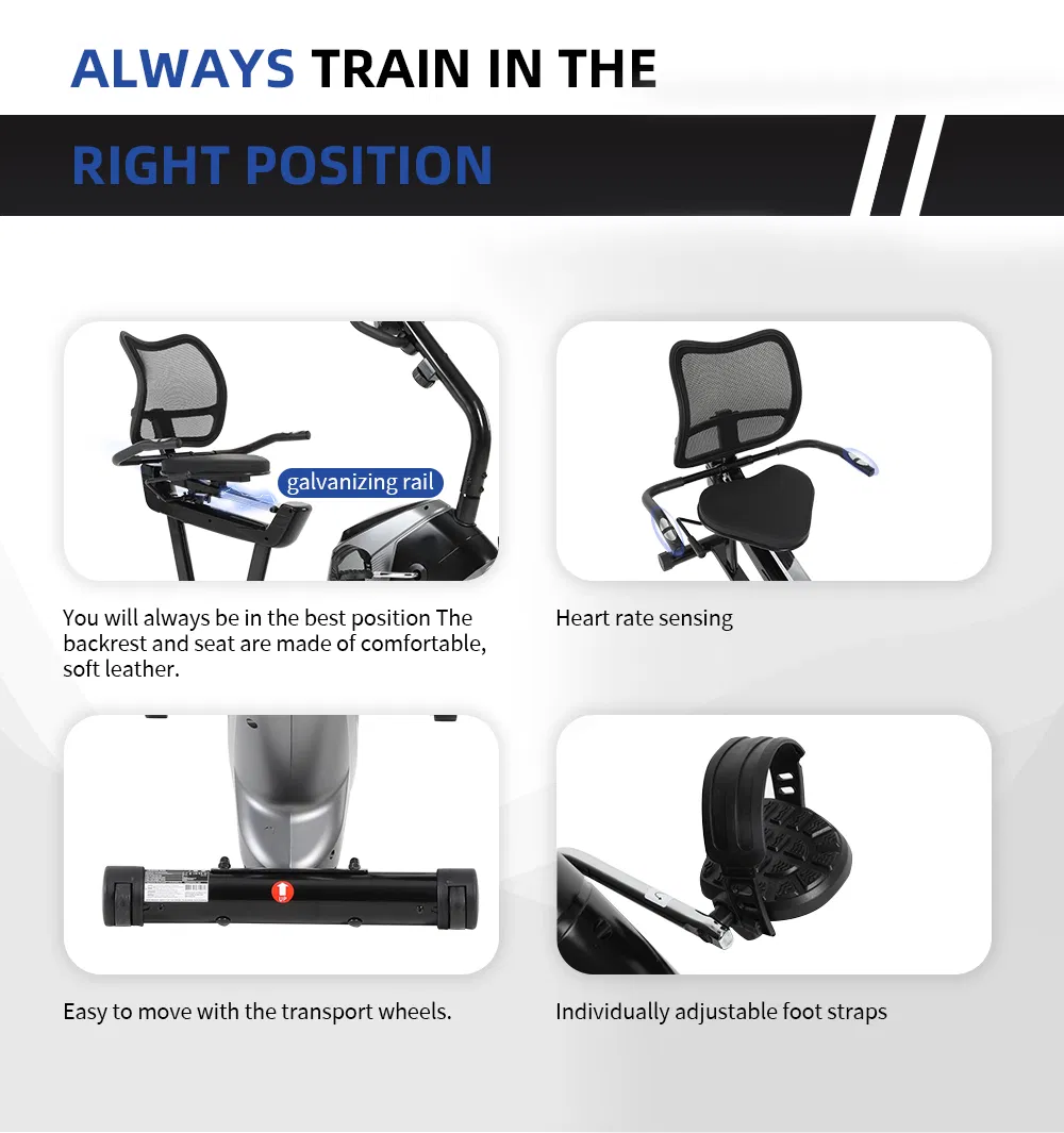 Recumbent Exercise Bike Detailed 2