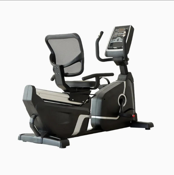 Recumbent Bike Professional Commercial Spinning Bike Gym Fitness Equipment Magnetic Resistance Max Calorie Burn Aerobic Training Cardio Exercise Bike