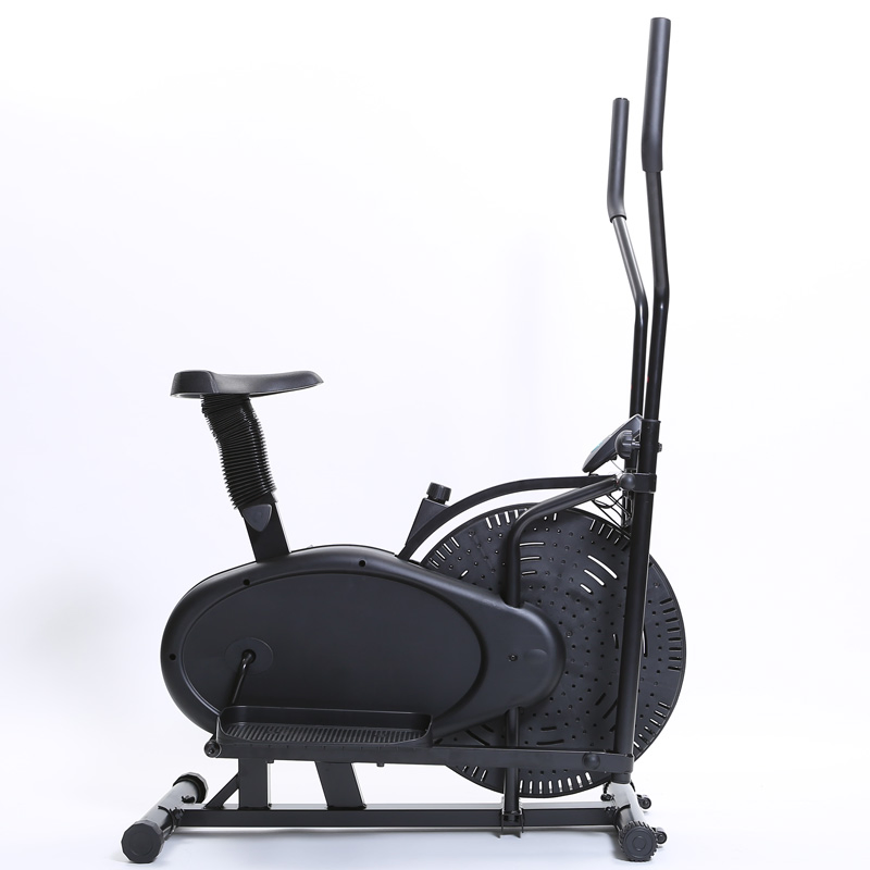 Home Use Fitness Exercise Orbitrack Cross Trainer Air-Resistance Exercise Fan Bike