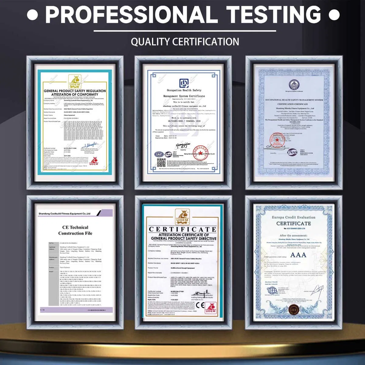 Product Certifications