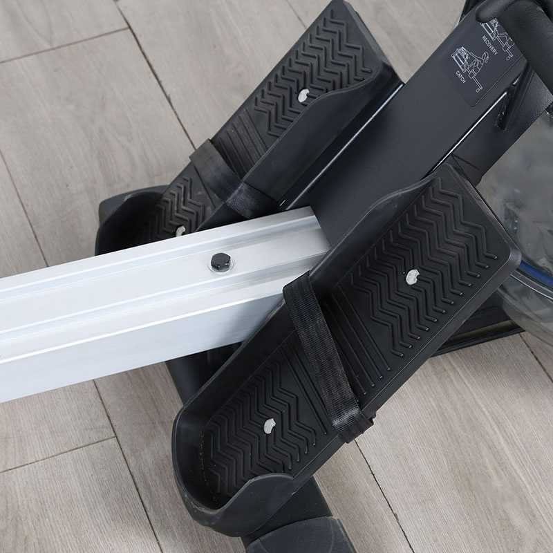 Factory Customized Commercial Iron Water Resistance Rower with LCD Display