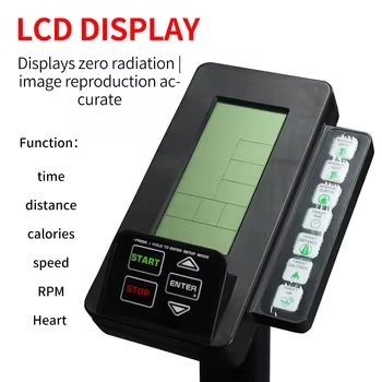 Commercial Air Resistance Exercise Bike - Full-Body Fitness Gym Equipment Air Bike