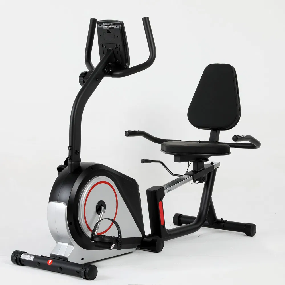 Exercise Bike Magnetic Control Horizontal Exercise Bicycle OEM Recumbent Bike