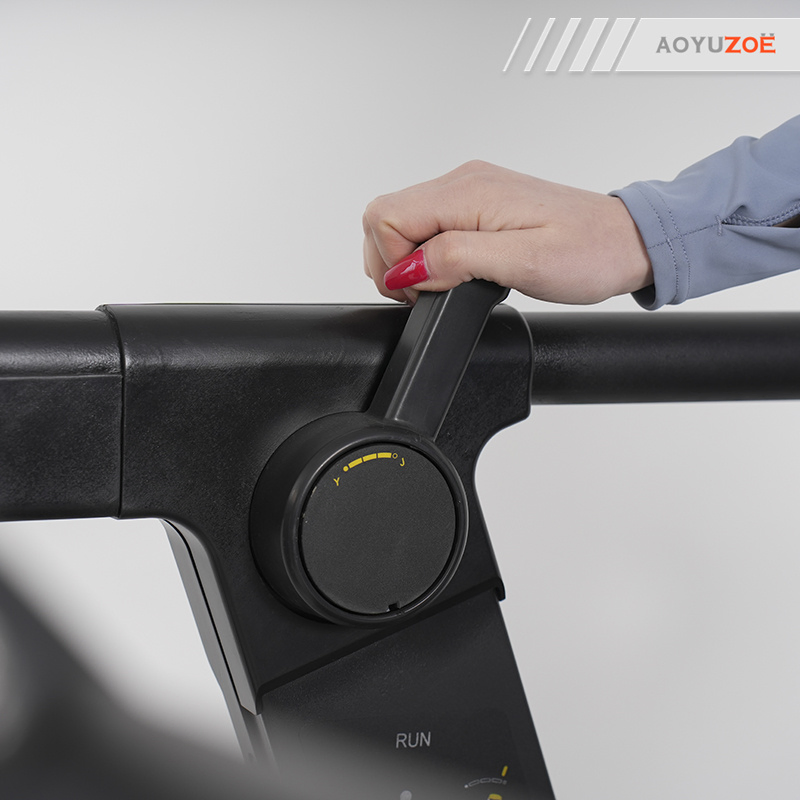 Cardio Machine Unpowered Air Runner Machine Manual Self-Generating Fitness Commercial Curved Treadmill