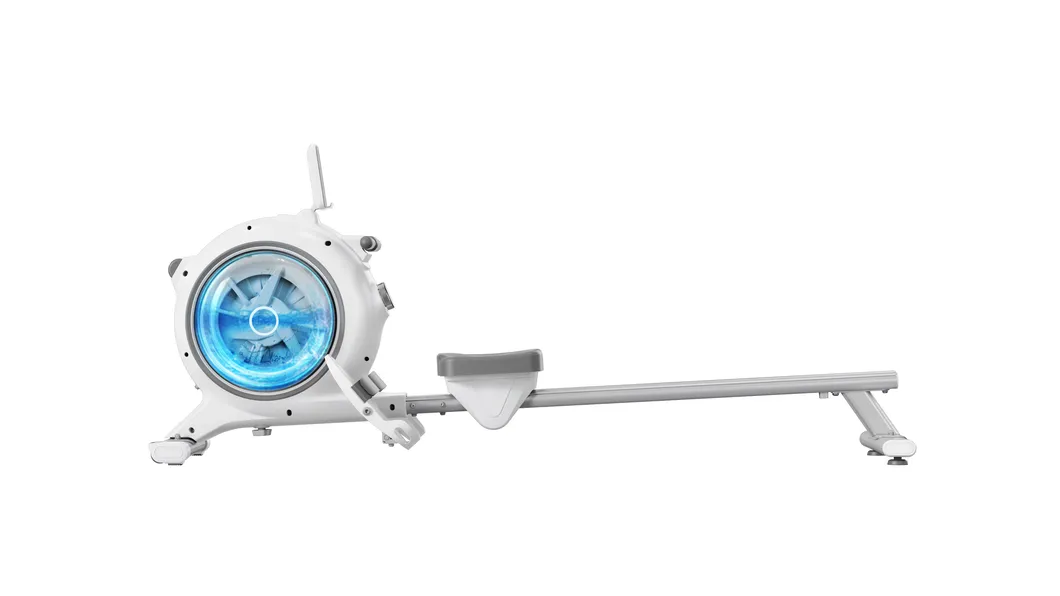 Indoor Exercise Magnetic Rowing Machine Side View