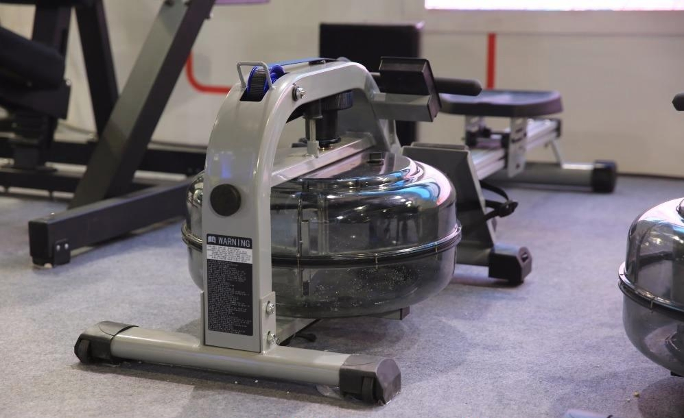 Wholesale Double Track Aerobic Exercise Fitness Equipment Water Resistance Rowing Machine Home Smart Rower