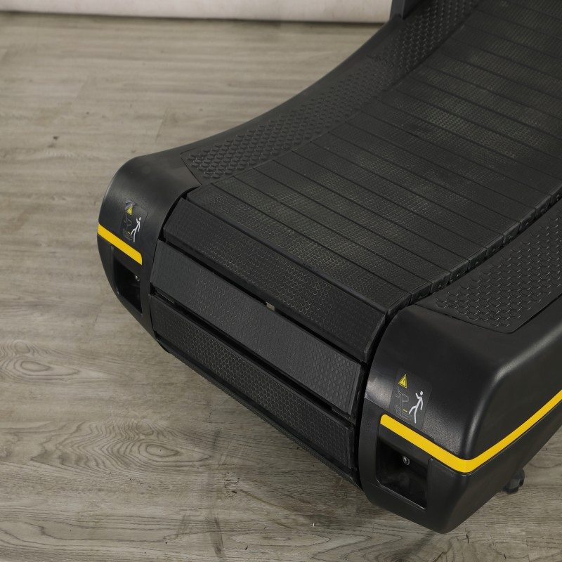 Non-Electric Curved Treadmill HS8700 Commercial Cardio Trainer Manual Self-Powered Commercial