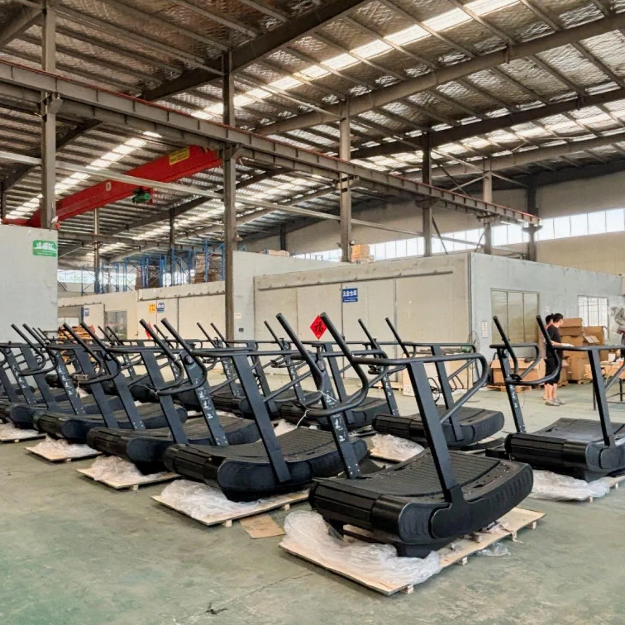 Self-Generating Powered Curved Treadmill Manual Mechanical Air Runner Non-Motorised Running Machine Treadmill