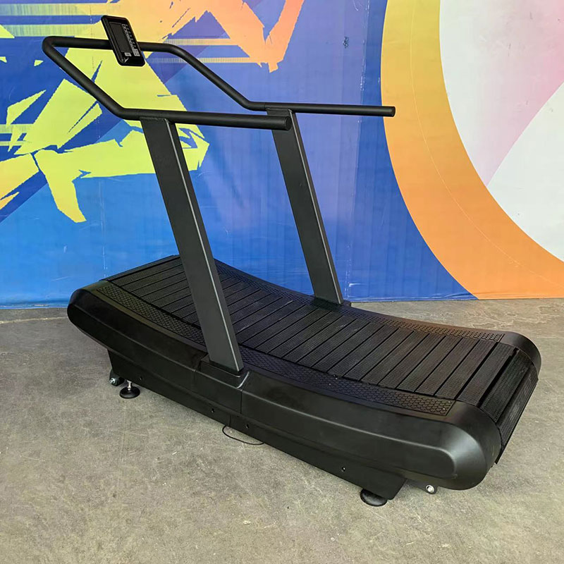 Commercial Line Curved Mechanical Manual Treadmill