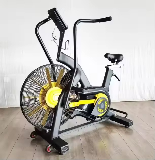 Commercial Air Bike High-Intensity Fan Bike The Ultimate Cardio Air Bike with Dual-Fan Resistance for Gyms