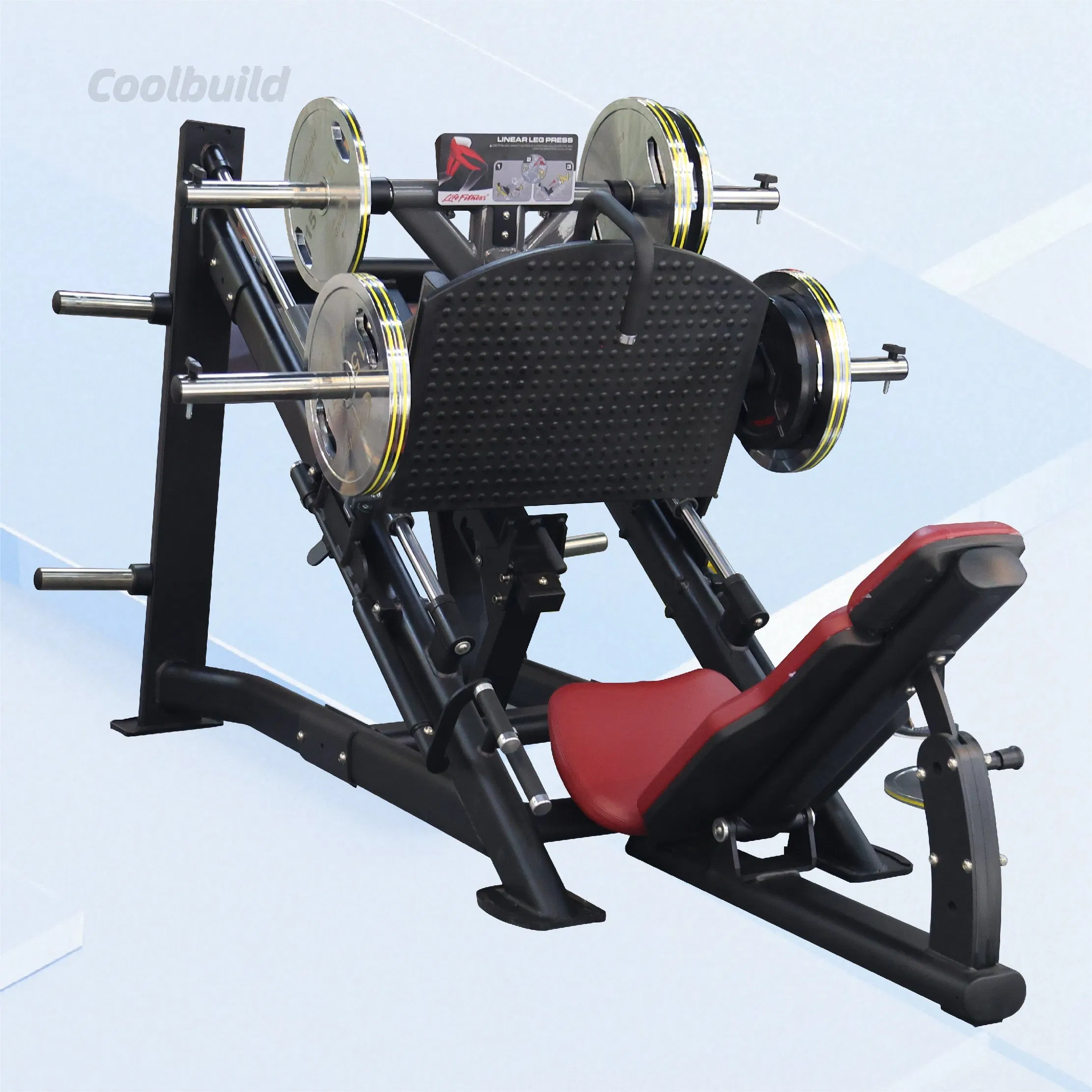 Plate Loaded Fitness Equipment Safety Steel Metal Strength Training Alternate Leg Press Machine
