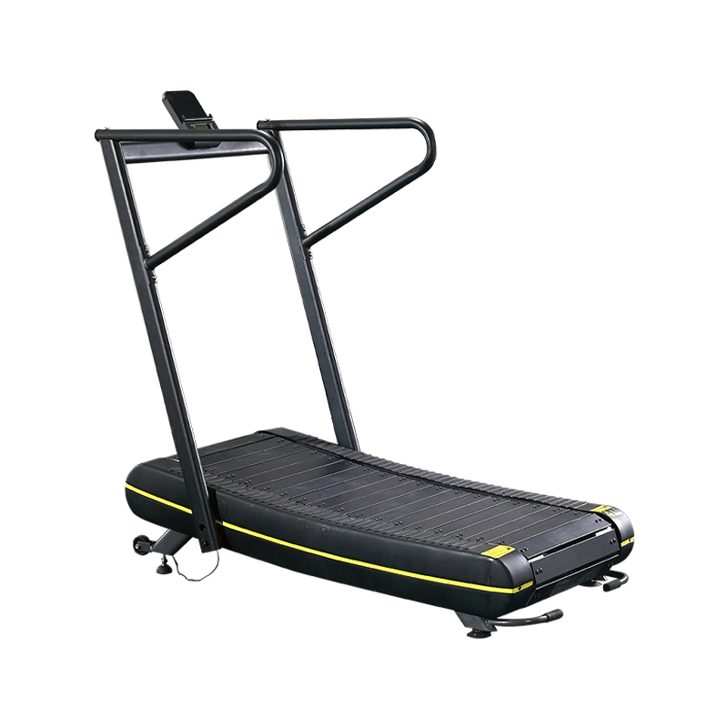Unpowered Air Runner Commercial Fitness Gym Equipment Non-Motorized Speed Fit Cardio Machine Treadmill Self-Generated Curved Treadmill