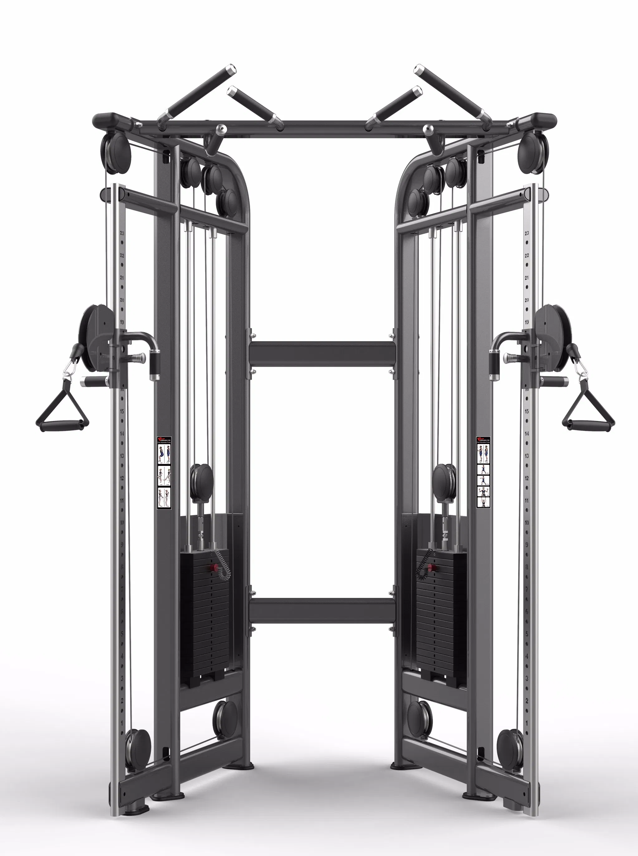 Commercial Use Equipment Dual Adjustable Pulley