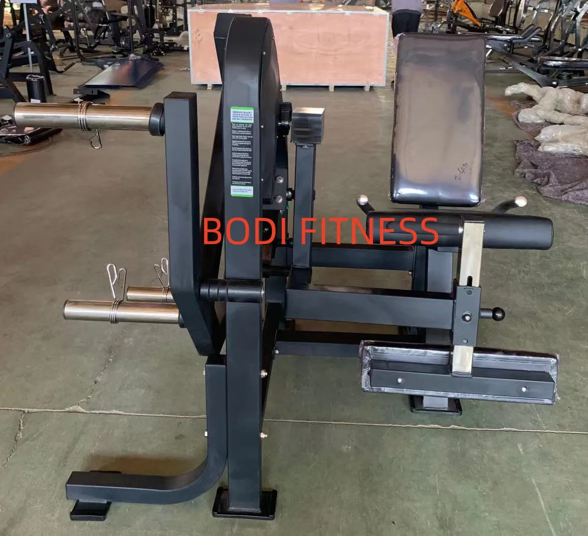 Plate Loaded Strength Training Gym Equipment Leg Extension Machine for Strength Training