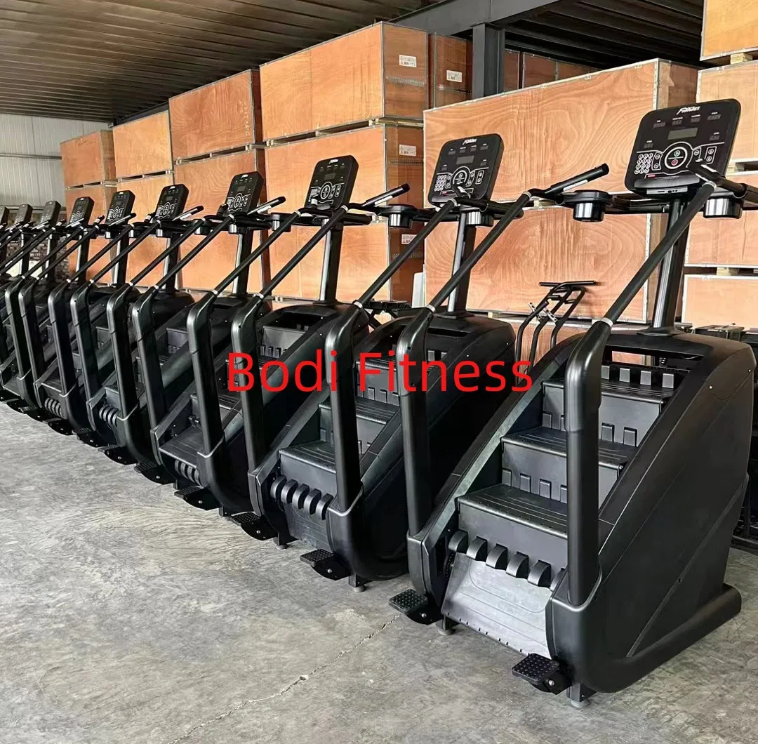 Magnetic Control Commercial Cardio Gym Equipment Exercise Machine Ladder Climber Stair Stepper Stair Climber