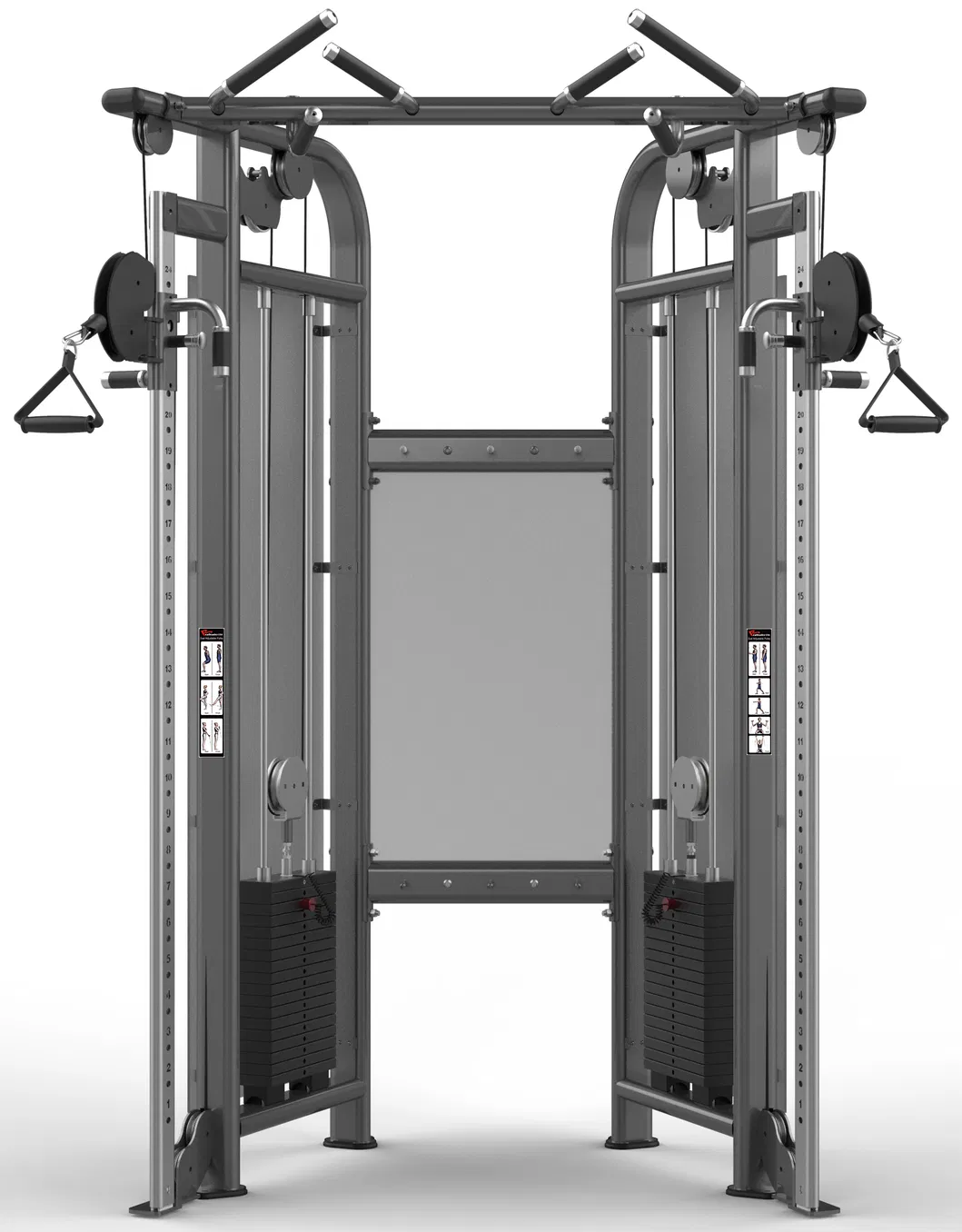 Commercial Fitness Equipment Dual Adjustable Pulley