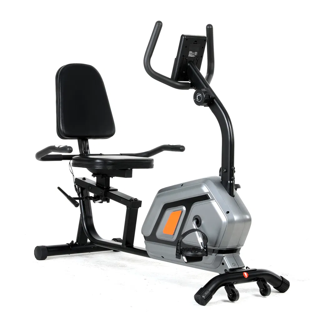 Commercial Cardio Horizontal Exercise Bike Gym Fitness Machine Recumbent Bike