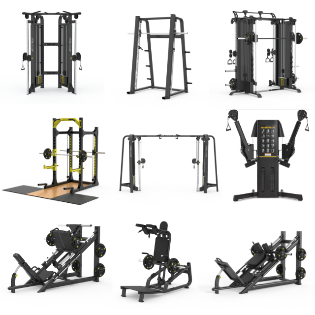 High Quality Strength Plate Loaded Training Hip Thrust Machine Gym Equipment Buttocks Glute Bridge Machine