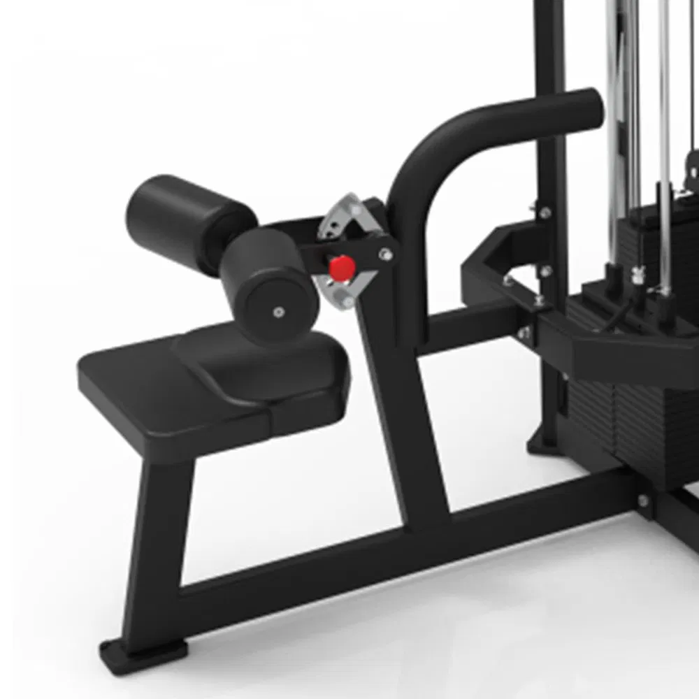 Commercial Gym Equipment 4 Station Multi Jungle Weight Stacks Multi Station Functional Trainer Gym Equipment