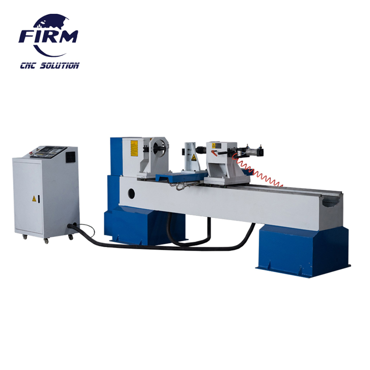 Hot Sale CNC Wood Lathe / Woodworking Turning Lathe for Baseball Bat, Stair Column