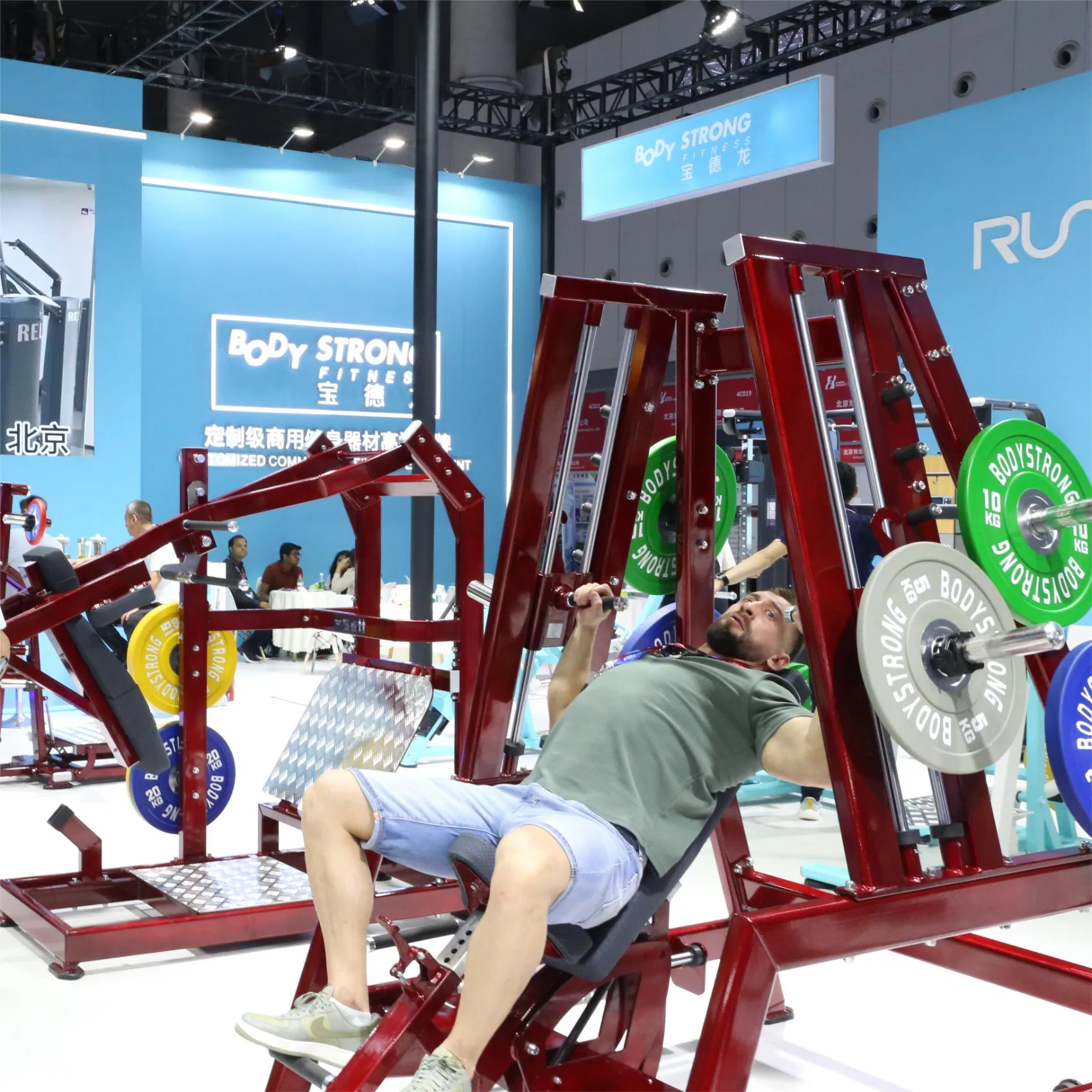 Commercial Strength Exercise Machines Functional Trainer Dual Adjustable Pulley Bk-005A