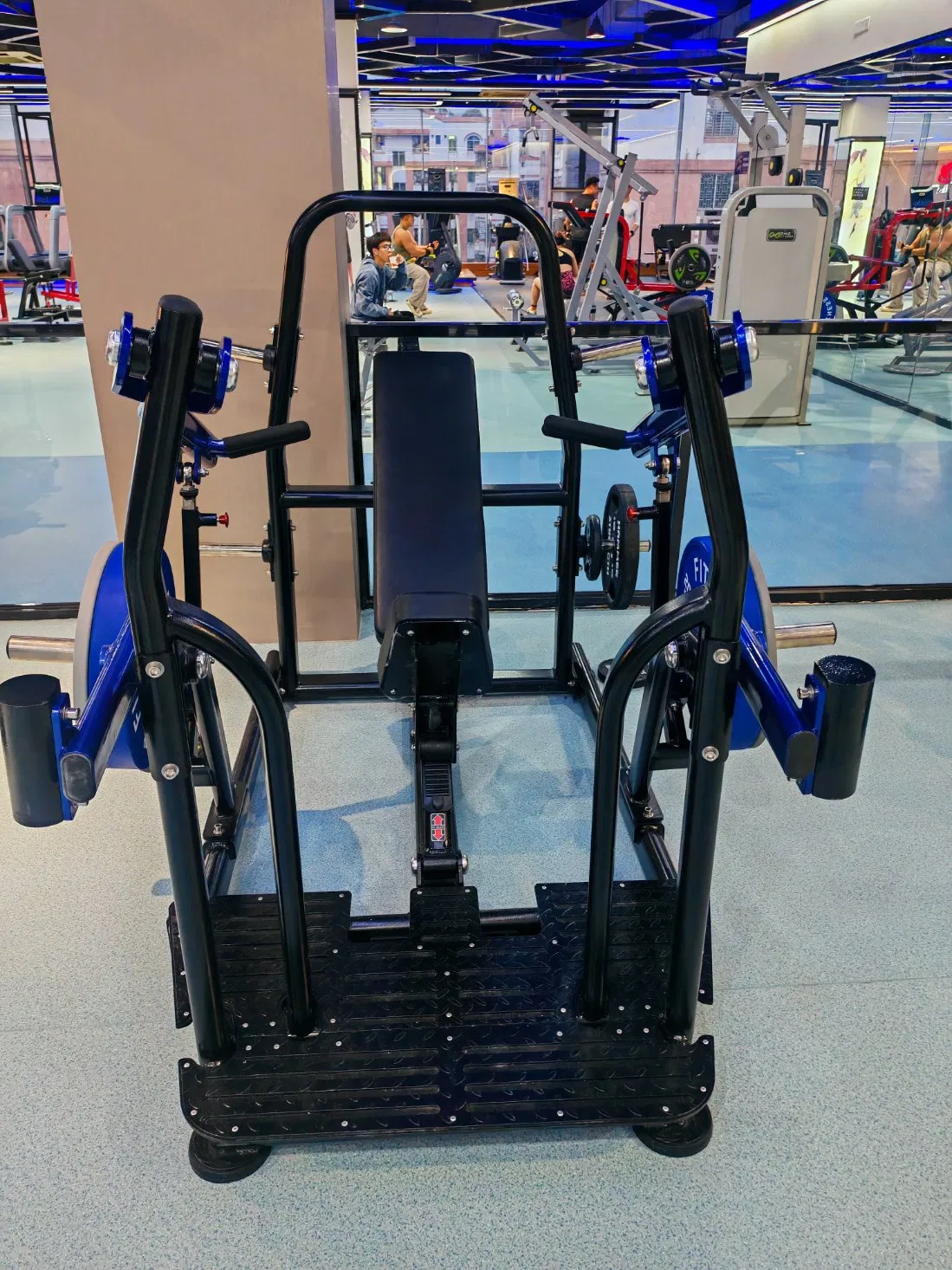 Newtech Incline Chest Press Machine – Plate Loaded Leverage Strength Trainer Gym Equipment Professional Exercise Commercial Fitness Machine Gym Fitness