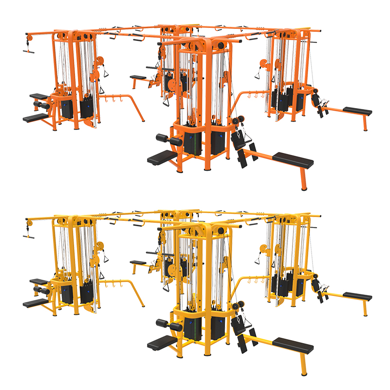 Powerful All-in-One Multi Function 16 Station Multi-Jungle for Gym Strength Training