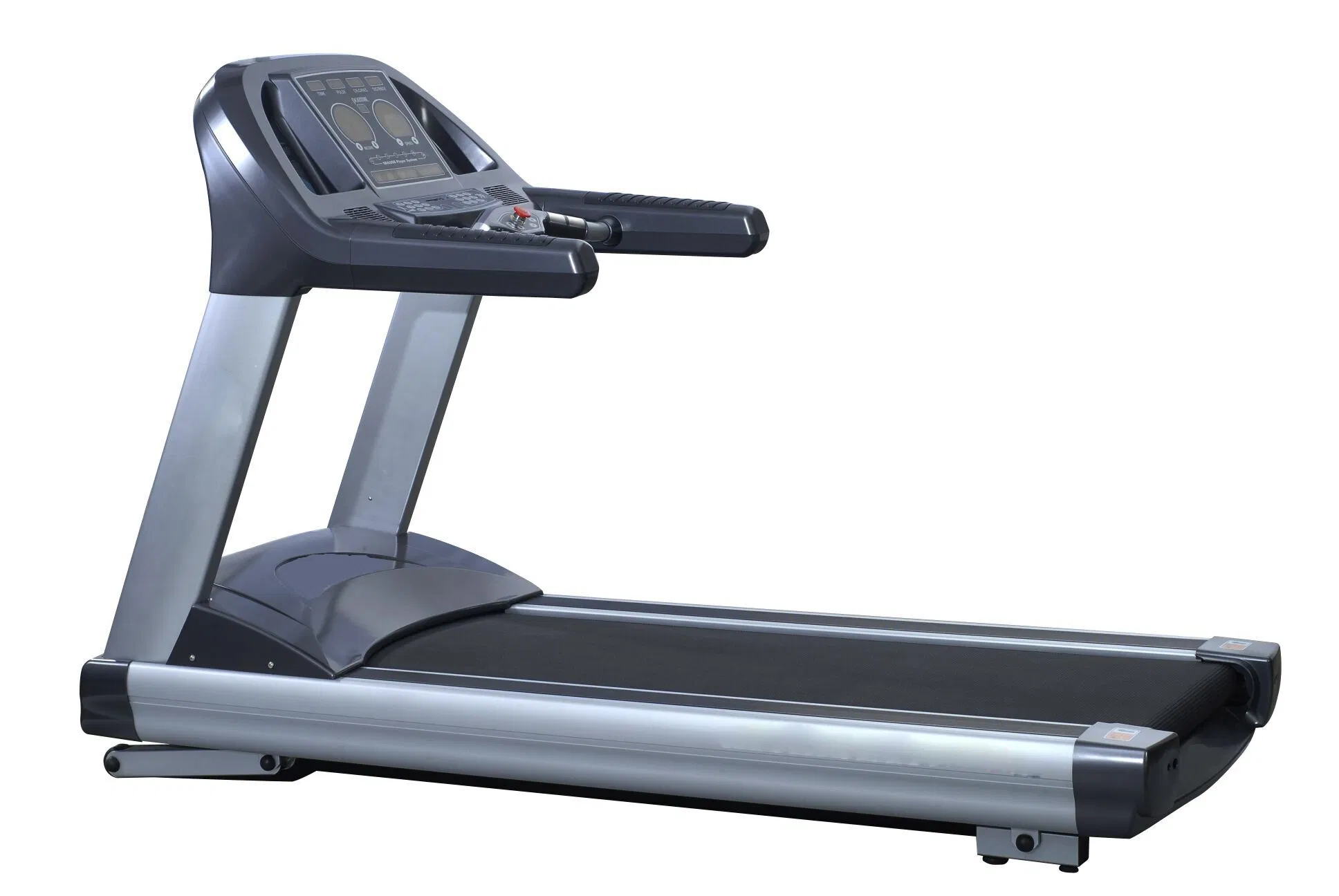 Commercial Cardio Gym Equipment Green Curved Treadmill