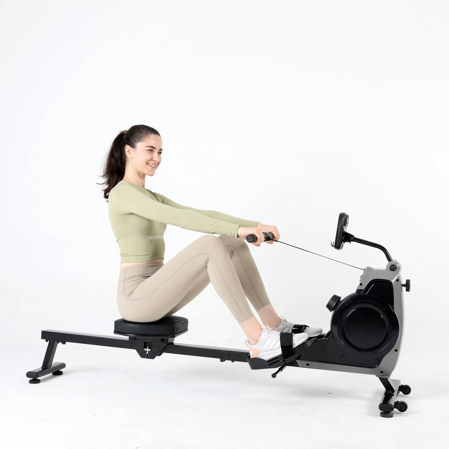 High Quality Indoor Fitness Foldable Magnetic Rowing Machine for Sale Cardio Machine Gym Equipment