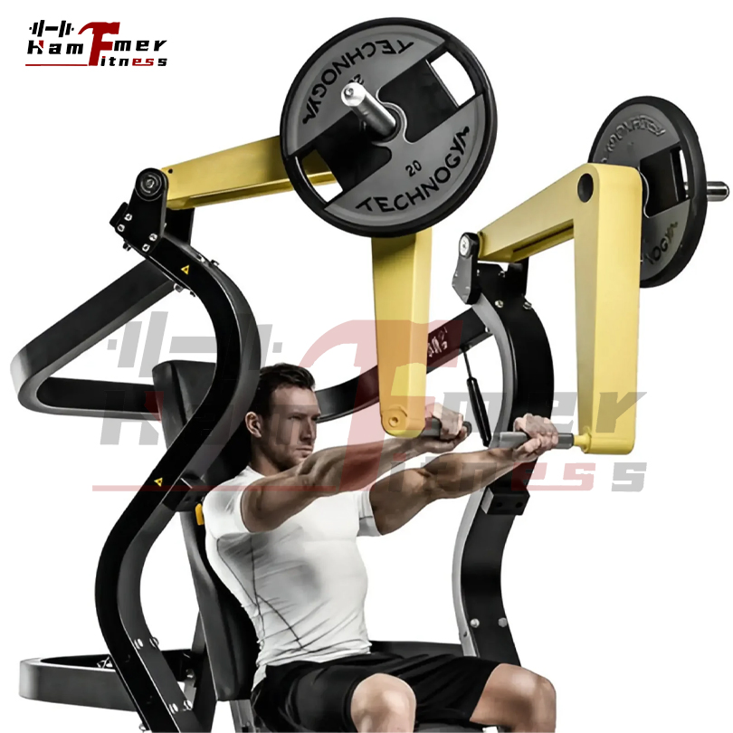 Hammer Strength Plate Loaded Gym Fitness Equipment Seated Decline Chest Press Machine