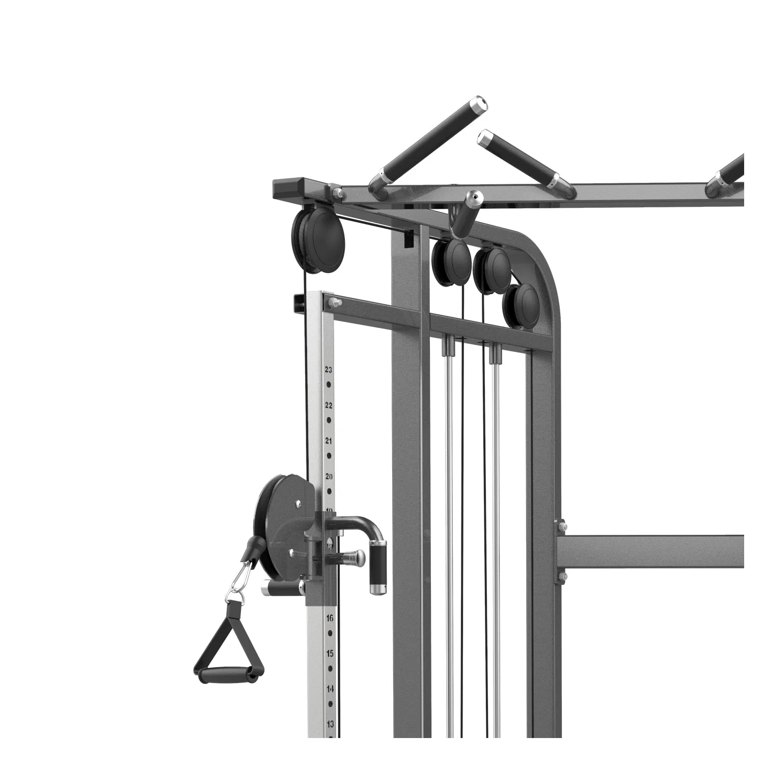 Commercial Multi Function Cable Motion Gym Equipment Crossover Pin Load Selection Life Fitness Dual Adjustable Pulley