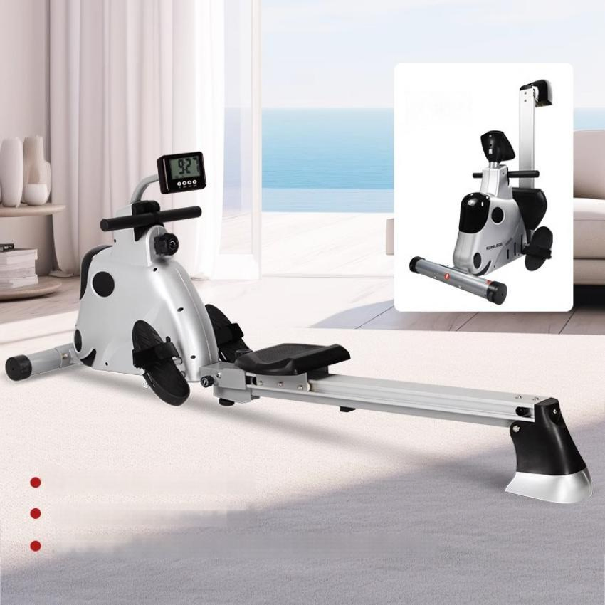 Home Multi Functional Magnetic Control Rowing Machine Training Indoor Sporting Goods Bodybuilding Workout Sports Exercise Commercial Fitness Gym Machine