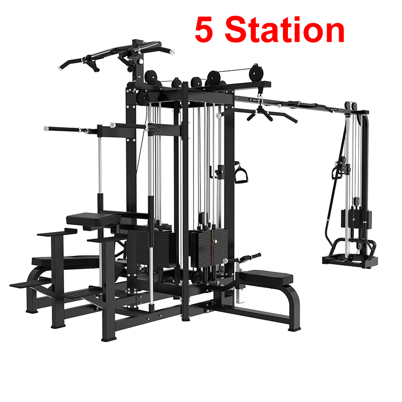 Commercial Fitness Gym Equipment Comprehensive Training Device Multi Jungle Fitness Gym Equipment 4-Stations Machine