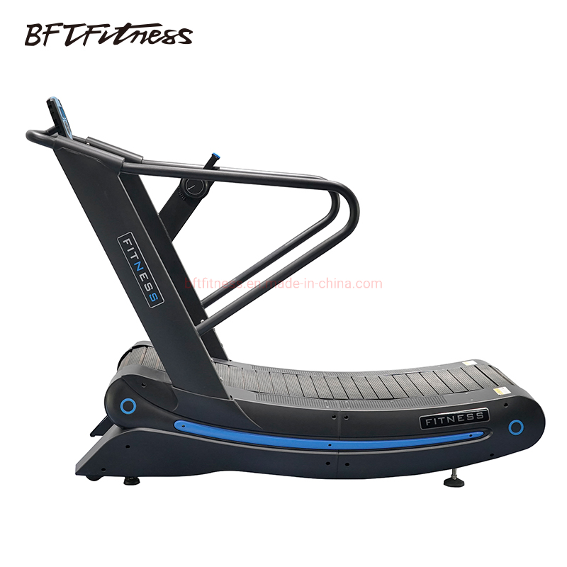 Walking Manual Curved Treadmill Commercial Gym Use Woodway Self-Generating Curve Treadmill