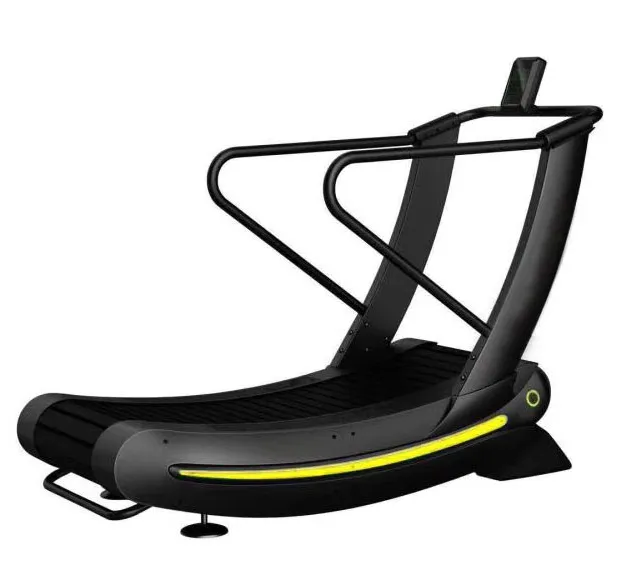 Curved Mechanical Treadmill Detail 2