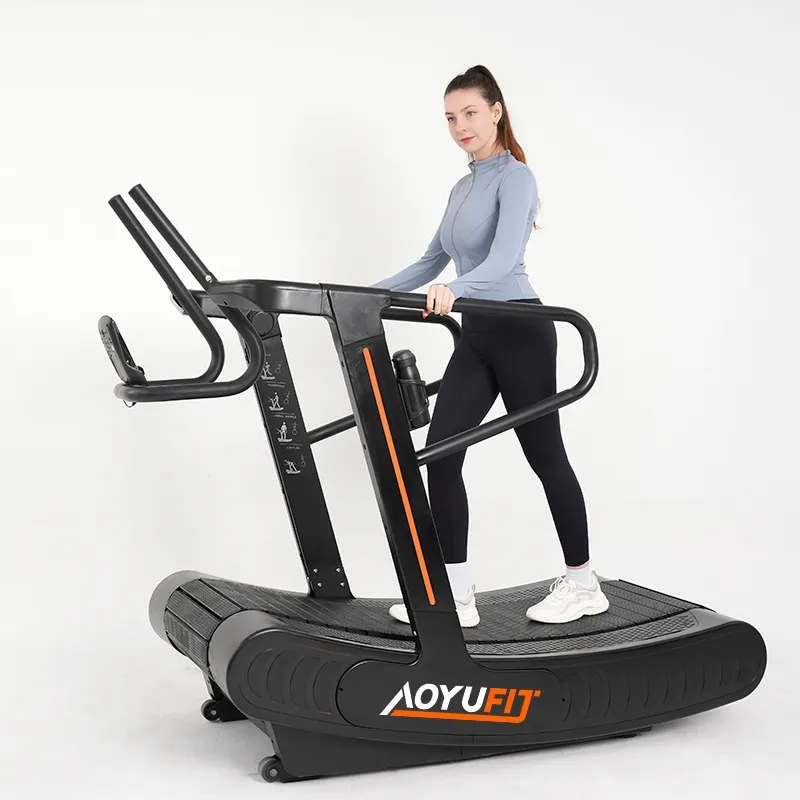 Curved Treadmill View 2