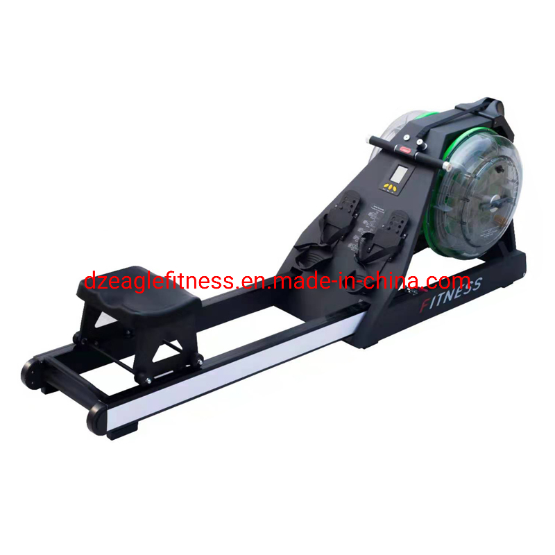 Commercial Gym Equipment Wooden Water Rower Rowing Machine / Cadio Water Resistance Rower/ Water Rower